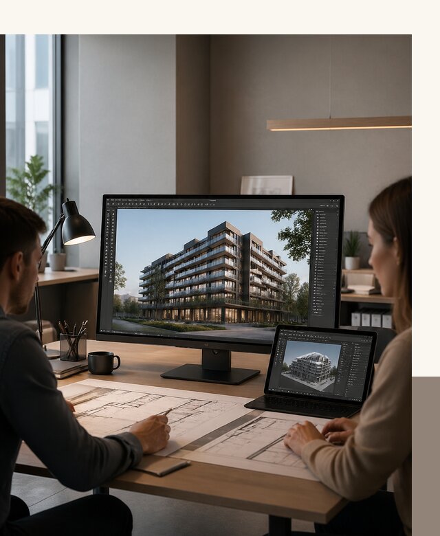 3D визуализация архитектуры и объектов строительства в Уфе