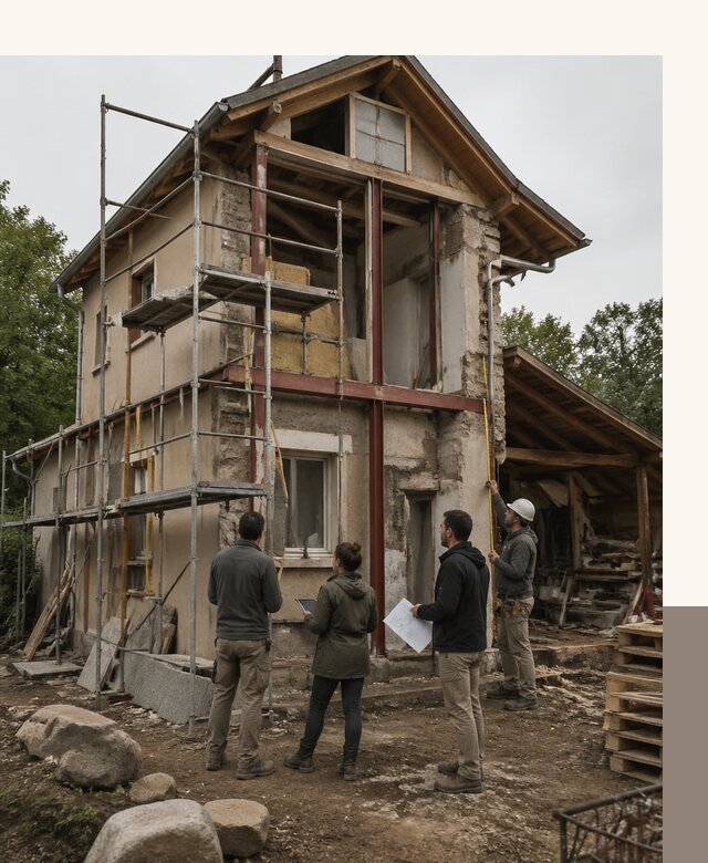Реконструкция загородного дома под ключ в Уфе от бюро
