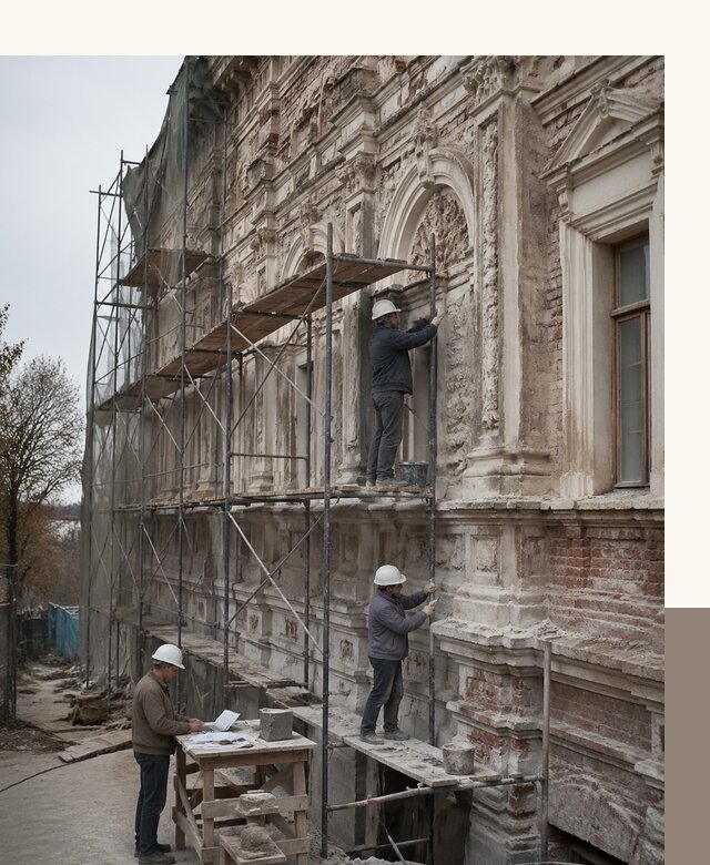 Реставрация объектов культурного наследия под ключ в Уфе